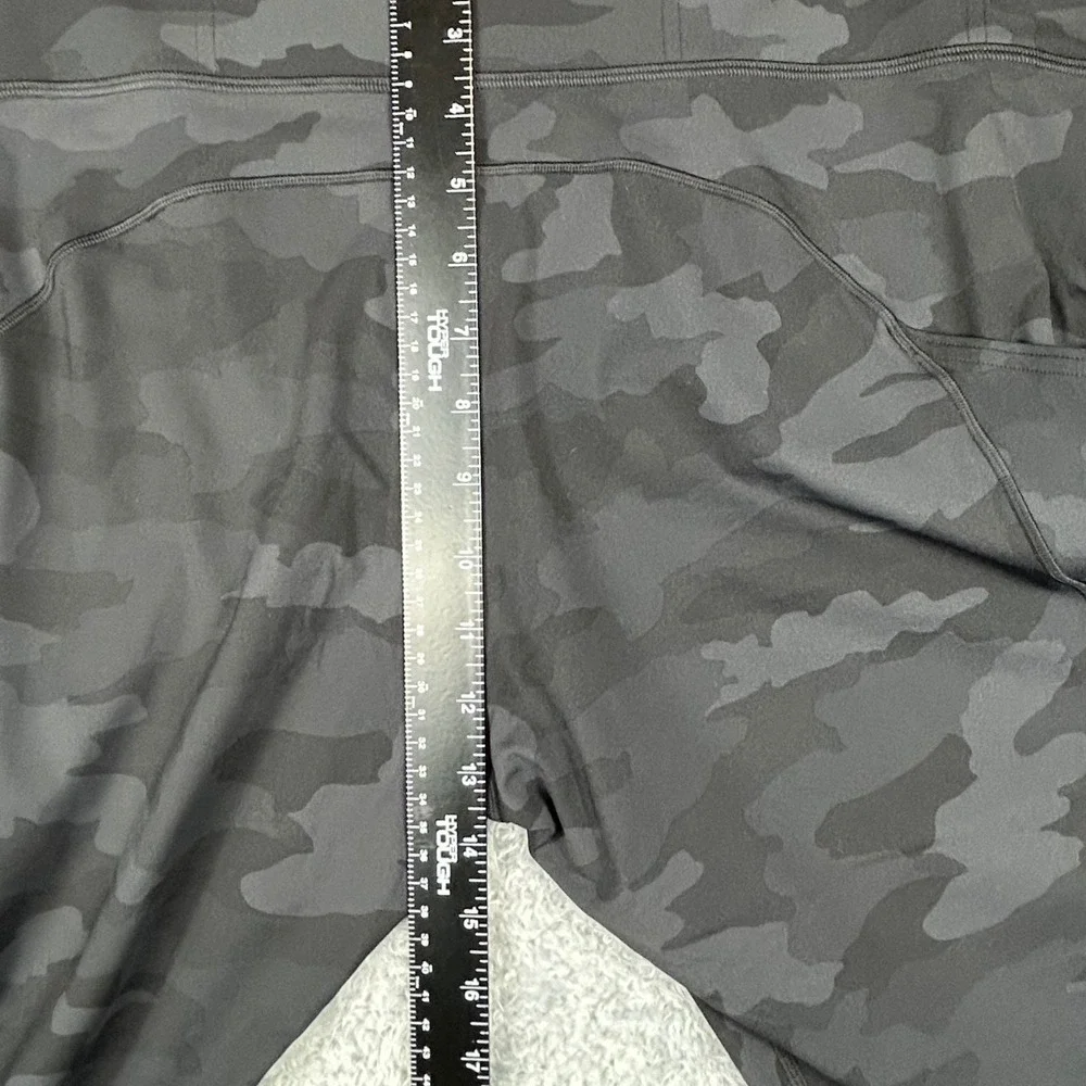 Lululemon Align High-Rise Tight 25 Camo‎ Deep Coal Size 20 Pockets